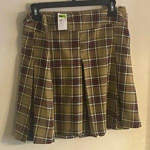 Jolt Women Pull On Mini Skirt Size Medium Multicolored Plaid